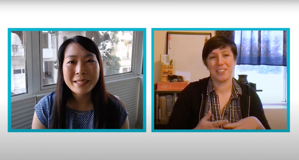 Devon, an Alchemy Code Lab graduate, and an interviewer talk about using the Career Impact Bond on zoom.